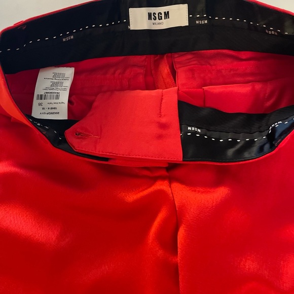 MSGM evening straight-leg pants NWOT - Picture 6 of 13